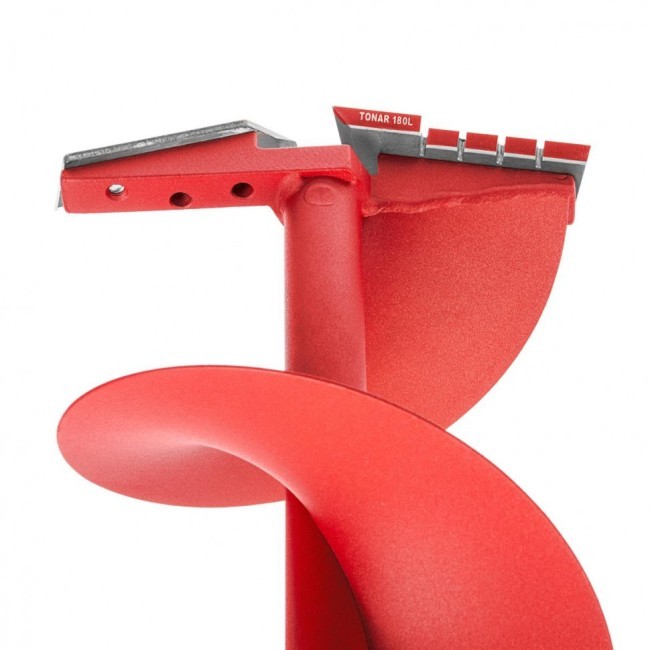 Ледобур Тонар Buran 180L (диаметр 180 мм) двуручный, левый, прямые ножи LB-180L (81345)