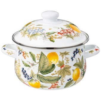 Кастрюля agness эмалированная с эмал.крышкой серия "фруктовая корзина", 2.0 л, 18*11 см Agness (934-581) Кастрюля agness эмалированная с эмал.крышкой серия "фруктовая корзина", 2.0 л, 18*11 см Agness (934-581)