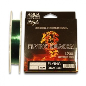 Леска фидерная Flying Dragon 1.0 / 0,165мм 150м (2,38 кг) темно зеленая 8507543 (76028)