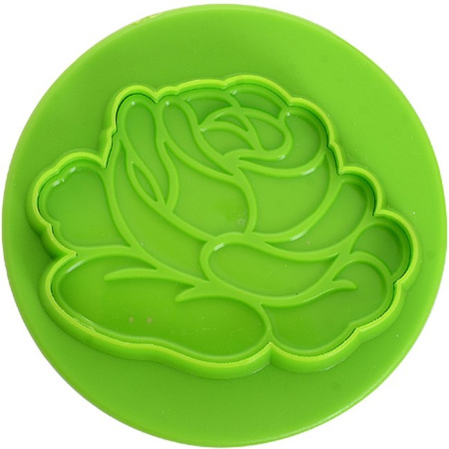 Формочки с поршнем 3пр ЦВЕТОК МВ (24013)