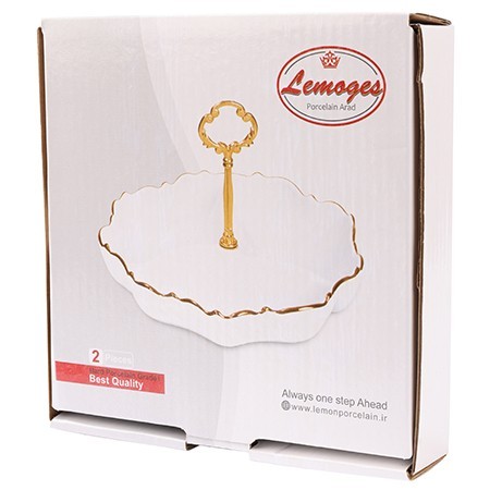 Менажница с ручкой 3 секции керамика 24х4,5 LR (90013-311)