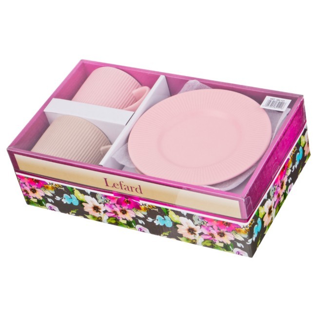 Чайный набор на 2 персоны 4 пр 280 мл. Lefard (482-121) Чайный набор на 2 персоны 4 пр 280 мл. Lefard (482-121)