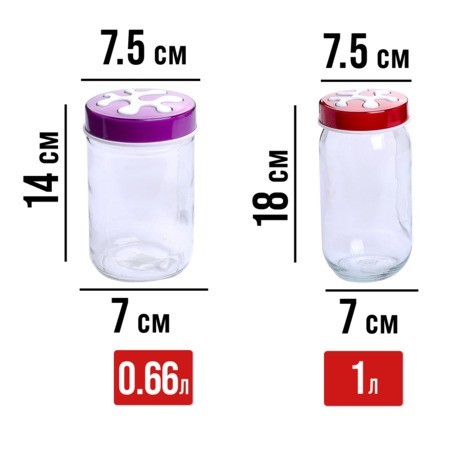 Набор емкостей для сыпучих продуктов 425/660/1000 мл Mayer&Boch (80714-80715-80716) Набор емкостей для сыпучих продуктов 425/660/1000 мл Mayer&Boch (80714-80715-80716)
