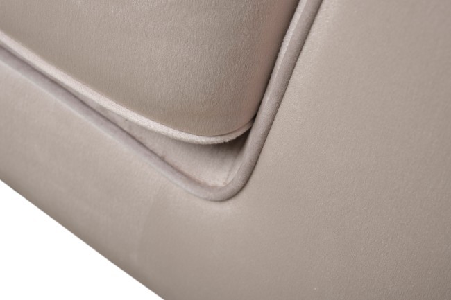 Диван Madrid Memory с кантом трехм. без мех.,велюр бежевый Colt021+Colt030 (TT-00015136) Диван Madrid Memory с кантом трехм. без мех.,велюр бежевый Colt021+Colt030 (TT-00015136)