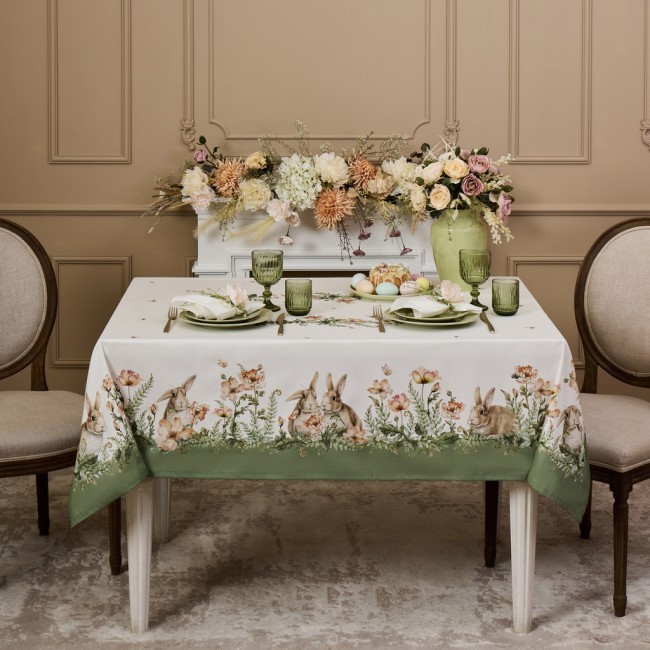 Скатерть"sense" 140х180см,зеленый ,100%хлопок, твил с пропиткой Lefard (850-753-2) Скатерть"sense" 140х180см,зеленый ,100%хлопок, твил с пропиткой Lefard (850-753-2)