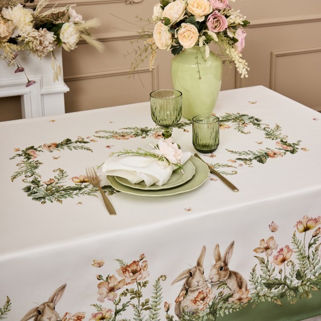 Скатерть"sense" 140х180см,зеленый ,100%хлопок, твил с пропиткой Lefard (850-753-2) Скатерть"sense" 140х180см,зеленый ,100%хлопок, твил с пропиткой Lefard (850-753-2)