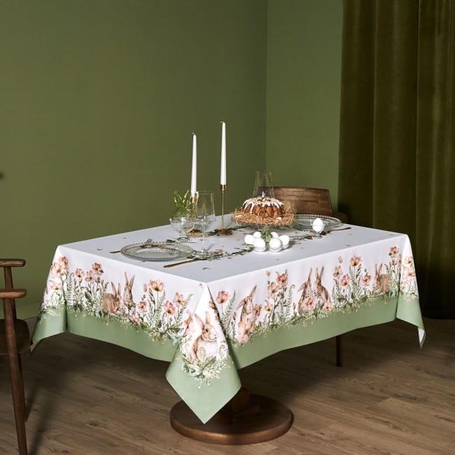 Скатерть"sense" 140х180см,зеленый ,100%хлопок, твил с пропиткой Lefard (850-753-2) Скатерть"sense" 140х180см,зеленый ,100%хлопок, твил с пропиткой Lefard (850-753-2)
