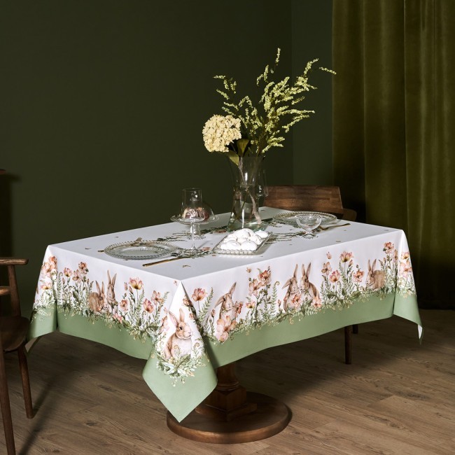 Скатерть"sense" 140х180см,зеленый ,100%хлопок, твил с пропиткой Lefard (850-753-2) Скатерть"sense" 140х180см,зеленый ,100%хлопок, твил с пропиткой Lefard (850-753-2)