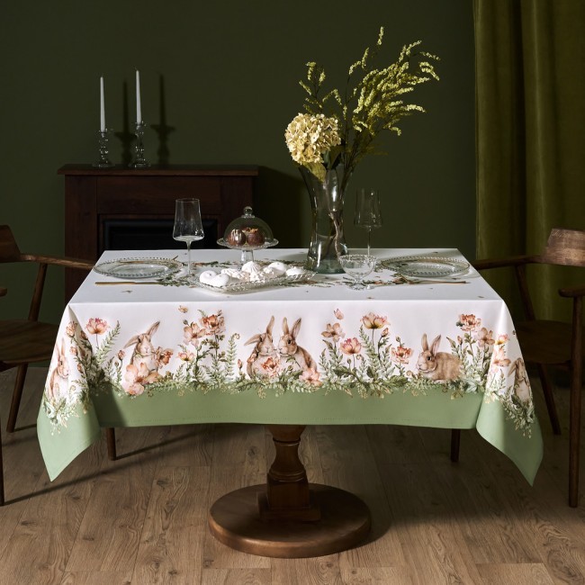 Скатерть"sense" 140х180см,зеленый ,100%хлопок, твил с пропиткой Lefard (850-753-2) Скатерть"sense" 140х180см,зеленый ,100%хлопок, твил с пропиткой Lefard (850-753-2)