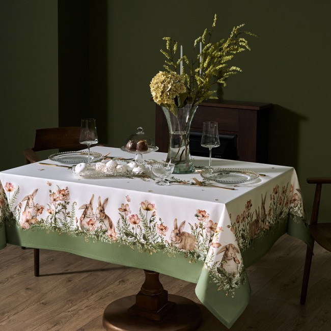 Скатерть"sense" 140х180см,зеленый ,100%хлопок, твил с пропиткой Lefard (850-753-2) Скатерть"sense" 140х180см,зеленый ,100%хлопок, твил с пропиткой Lefard (850-753-2)