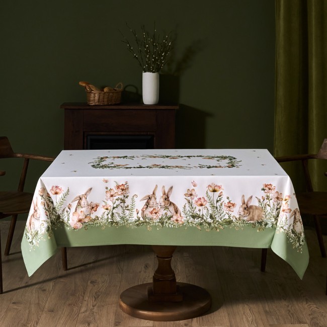 Скатерть"sense" 140х180см,зеленый ,100%хлопок, твил с пропиткой Lefard (850-753-2) Скатерть"sense" 140х180см,зеленый ,100%хлопок, твил с пропиткой Lefard (850-753-2)