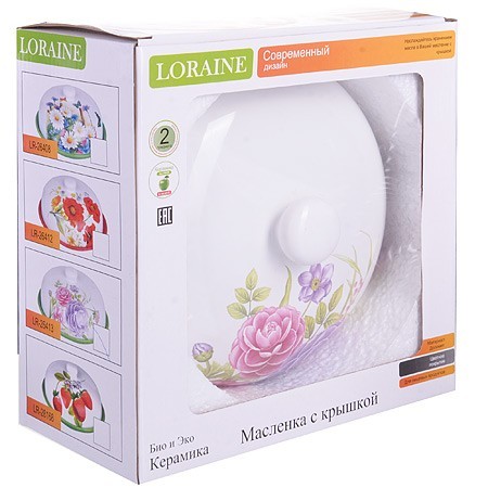 Блюдо д/блинов 23,8х11см Камелия LR (26413) Блюдо д/блинов 23,8х11см Камелия LR (26413)