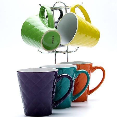 Набор чашек 6 пр на мет подс 300мл LR (23137)