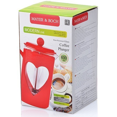 Заварник Френч-Пресс 600мл Mayer&Boch (27593) Заварник Френч-Пресс 600мл Mayer&Boch (27593)