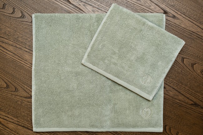 Полотенце Соло хлопок зеленое 70*140 (TT-00015173)
