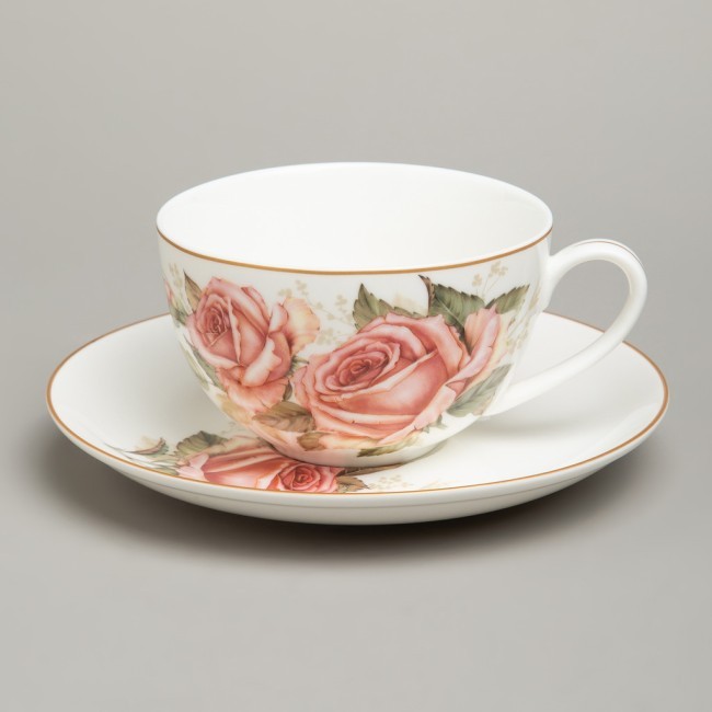 Чайный набор lefard "корейская роза" на 2 пер. 4 пр. 300 мл Lefard (590-679)