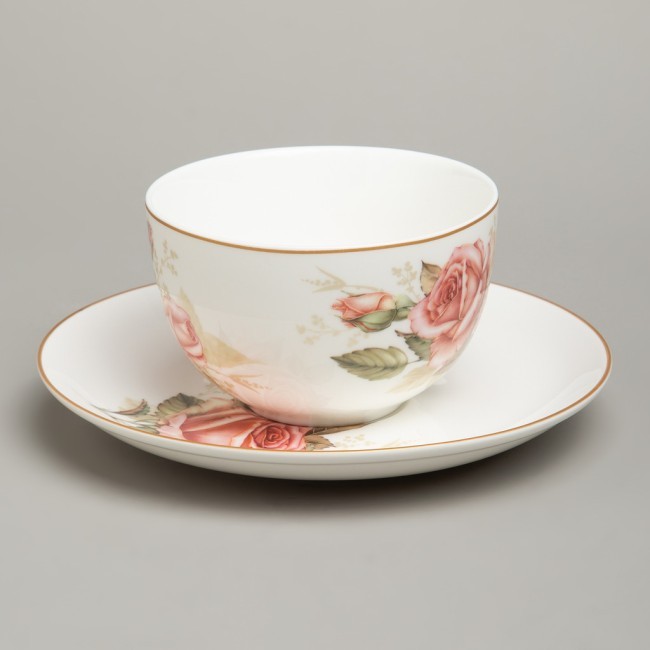 Чайный набор lefard "корейская роза" на 2 пер. 4 пр. 300 мл Lefard (590-679)