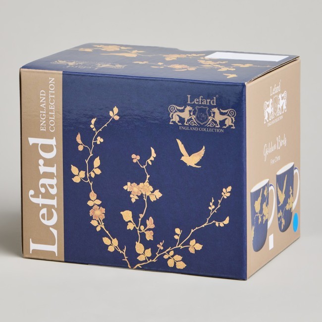 Кружка lefard "golden birds" 330 мл Lefard (419-142) Кружка lefard "golden birds" 330 мл Lefard (419-142)