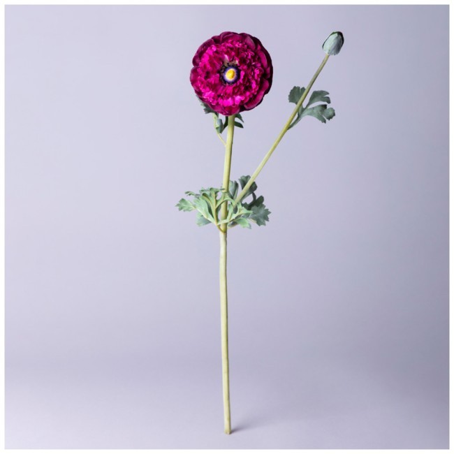 Цветок искусственный "ранункулюс" высота=55см. Lefard (287-527)