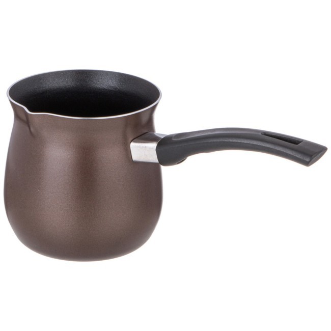 Турка agness  "шоколад" с антипригарным покрытием 800 мл без упаковки Agness (906-249)