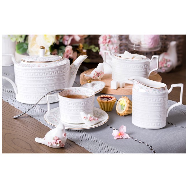 Чайный сервиз lefard "фабьен" на 6 персон 15 пр. 1100/400/300/280 мл Lefard (760-462) Чайный сервиз lefard "фабьен" на 6 персон 15 пр. 1100/400/300/280 мл Lefard (760-462)