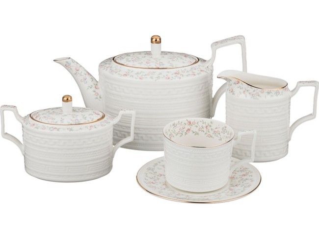 Чайный сервиз lefard "фабьен" на 6 персон 15 пр. 1100/400/300/280 мл Lefard (760-462) Чайный сервиз lefard "фабьен" на 6 персон 15 пр. 1100/400/300/280 мл Lefard (760-462)