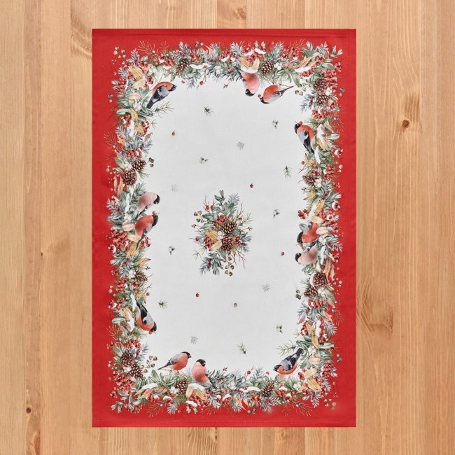 Набор полотенец из 2 шт "морозко.снегири ",40х60см, 100% хлопок,белый,,твил, Lefard (850-745-6) Набор полотенец из 2 шт "морозко.снегири ",40х60см, 100% хлопок,белый,,твил, Lefard (850-745-6)