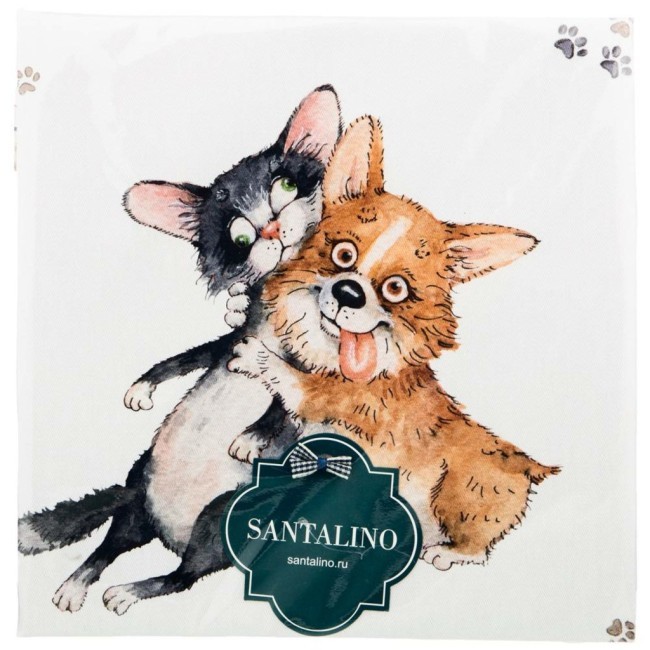 Набор салфеток из 2-х шт "дружба",40х40см, 100% хлопок,твил, белый Lefard (850-721-8) Набор салфеток из 2-х шт "дружба",40х40см, 100% хлопок,твил, белый Lefard (850-721-8)