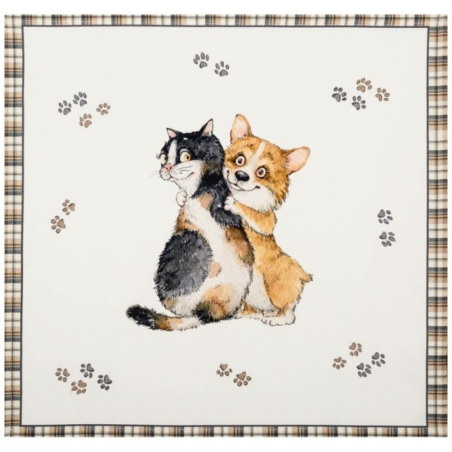 Набор салфеток из 2-х шт "дружба",40х40см, 100% хлопок,твил, белый Lefard (850-721-8) Набор салфеток из 2-х шт "дружба",40х40см, 100% хлопок,твил, белый Lefard (850-721-8)