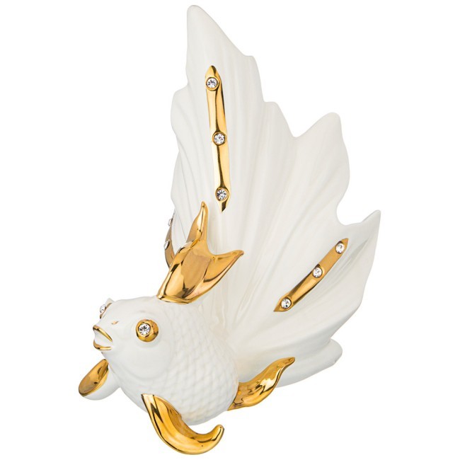 Фигурка "белая рыбка" высота=28 см.(кор-4шт) Lefard (58-263)