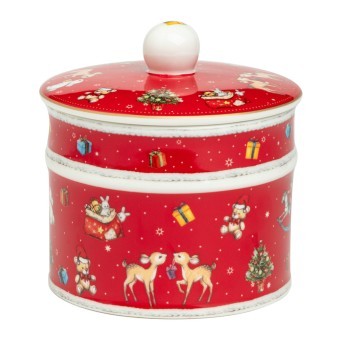 Банка lefard "с новым годом!" 11,5*12 см 500 мл Lefard (85-2066-1)