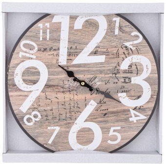 Часы настенные 33.8*33.8cm Lefard (105-223)