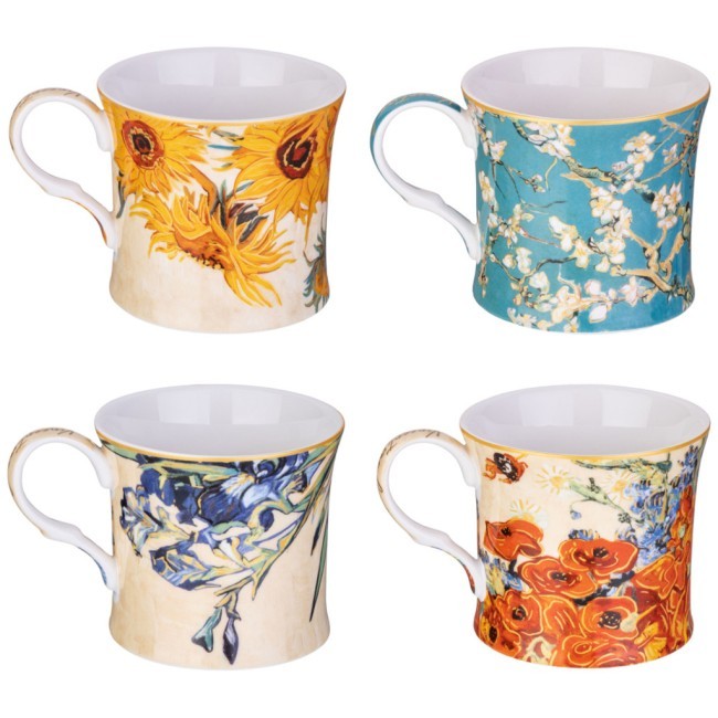 Набор кружек lefard "art collection" (в. ван гог) 4 шт. 280 мл Lefard (104-1008) Набор кружек lefard "art collection" (в. ван гог) 4 шт. 280 мл Lefard (104-1008)