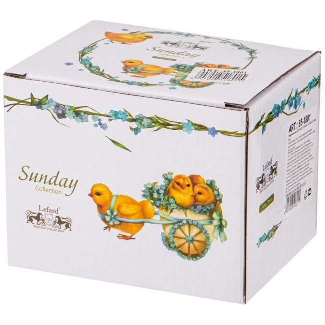 Кружка lefard "sunday" 400 мл Lefard (85-1801) Кружка lefard "sunday" 400 мл Lefard (85-1801)