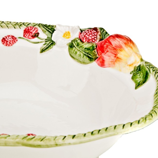 Салатник "фрукты" 33*31 см высота=9 см Annaluma (628-083) Салатник "фрукты" 33*31 см высота=9 см Annaluma (628-083)