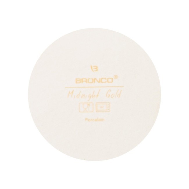 Блюдо с ручкой bronco "midnight gold" 30,5*21*5,5 см 1100 мл Bronco (42-432)