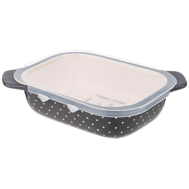 Форма для запекания "family farm" с пластиковой крышкой 25,5*19*6,5 см Lefard (536-275) Форма для запекания "family farm" с пластиковой крышкой 25,5*19*6,5 см Lefard (536-275)