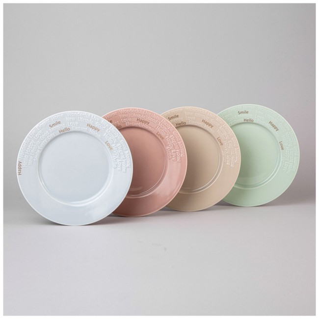 Набор тарелок lefard "good morning" 4 шт. 20 см микс цветов Lefard (42-539)