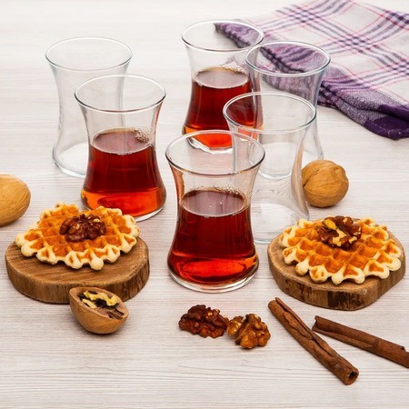 Набор стаканов LIMA из 6 шт., емк.100 мл (01S91L21) Набор стаканов LIMA из 6 шт., емк.100 мл (01S91L21)