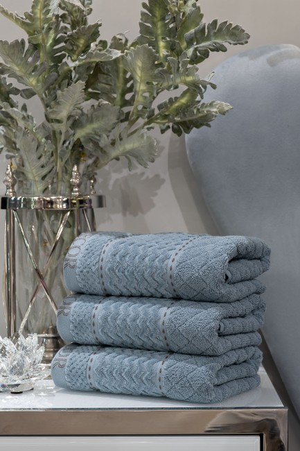 Полотенце Наполи голубое 70*140 (TT-00008667)