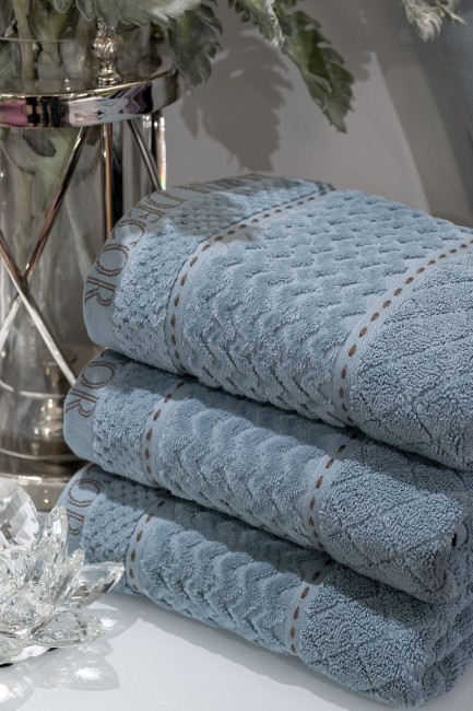 Полотенце Наполи голубое 70*140 (TT-00008667)