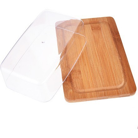 Масленка с крышкой 19,5 см Бамбук Mayer&Boch (28336)