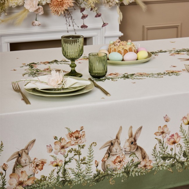 Скатерть "sense" 160х220см ,зеленый 100%хлопок, твил с пропиткой Lefard (850-753-21) Скатерть "sense" 160х220см ,зеленый 100%хлопок, твил с пропиткой Lefard (850-753-21)