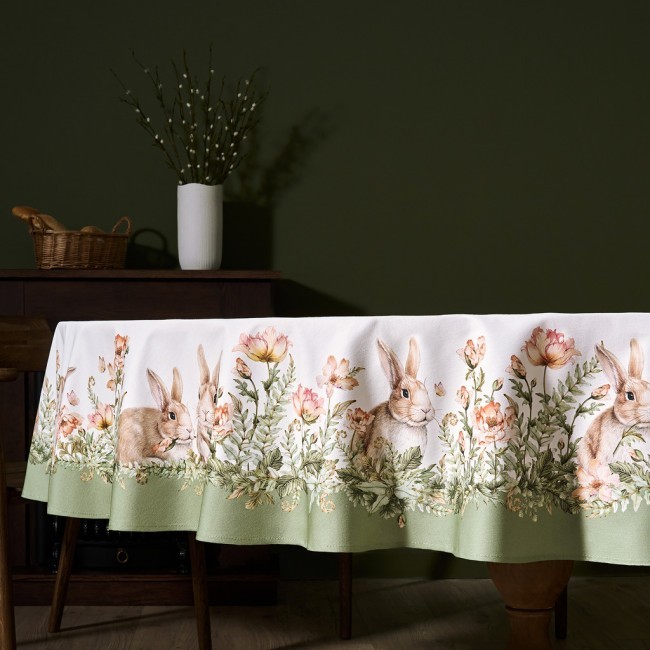 Скатерть "sense" 160х220см ,зеленый 100%хлопок, твил с пропиткой Lefard (850-753-21) Скатерть "sense" 160х220см ,зеленый 100%хлопок, твил с пропиткой Lefard (850-753-21)