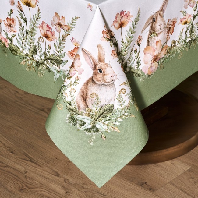 Скатерть "sense" 160х220см ,зеленый 100%хлопок, твил с пропиткой Lefard (850-753-21) Скатерть "sense" 160х220см ,зеленый 100%хлопок, твил с пропиткой Lefard (850-753-21)