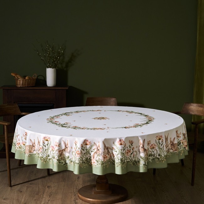 Скатерть "sense" 160х220см ,зеленый 100%хлопок, твил с пропиткой Lefard (850-753-21) Скатерть "sense" 160х220см ,зеленый 100%хлопок, твил с пропиткой Lefard (850-753-21)