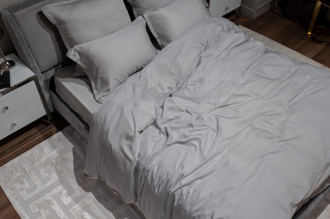 Пододеяльник тенсель серый 220*200 (TT-00011347)