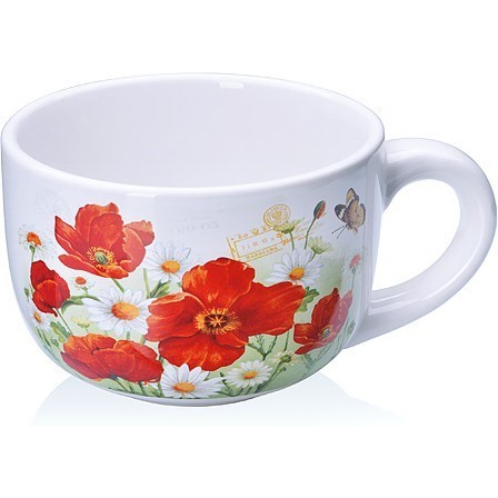 Кружка 350мл Маки LR (28131)