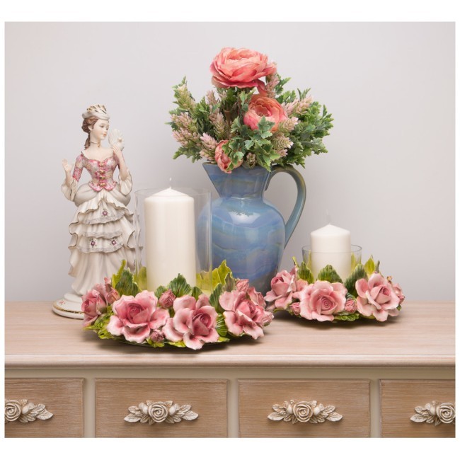 Подсвечник высота=24 см. диаметр=30 см. ORGIA (335-357)