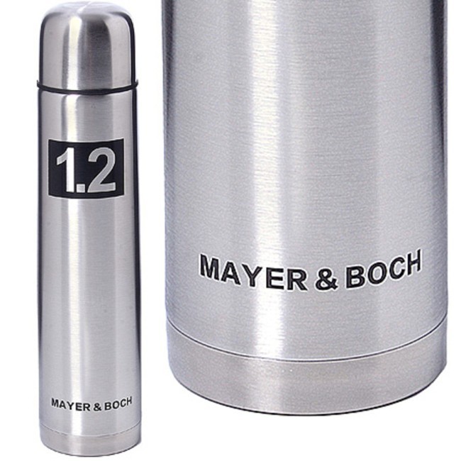 Термос 1,2л нерж/сталь мет/колба Mayer&Boch (27610)